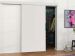Drzwi naścienne przesuwne Malibu 100 - kolor biały - sklep kier.furniture